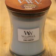 WoodWick Candle - Pure Comfort - 275g Medium Jar