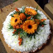 Orange based posy