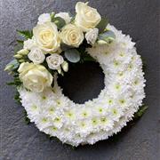 Chrysanthemum wreath